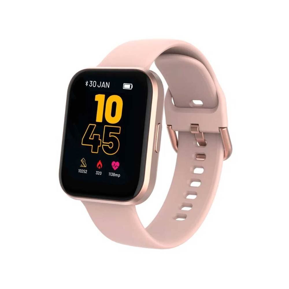 Smartwatch M1 Leitura De Msg Á Prova D'água Ip68 Atrio Es435 - Rosa