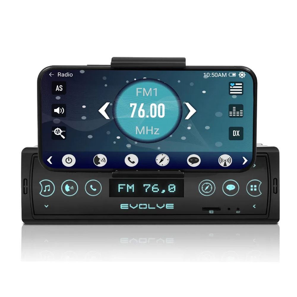 Som Automotivo Evolve Connect P3352 Bluetooth Multilaser - Preto