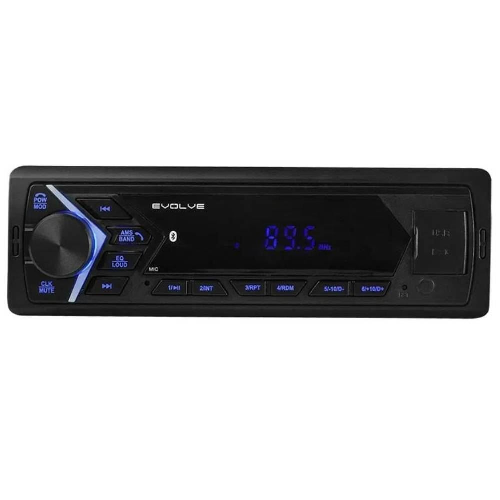 Som Autoradio New Trip Bt Mp3 4X24w - Preto 
