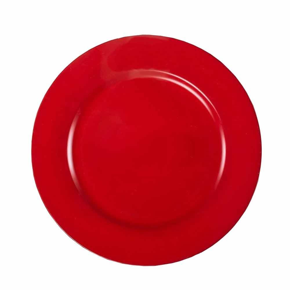 Sousplat Basic Havan - Vermelho