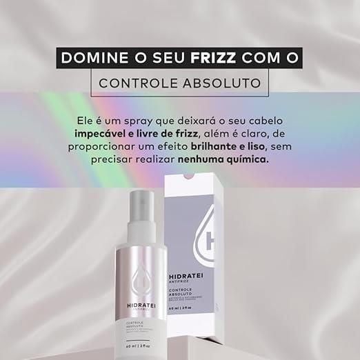 Spray Leave In Controle Absoluto Anti Frizz 60Ml Hidratei