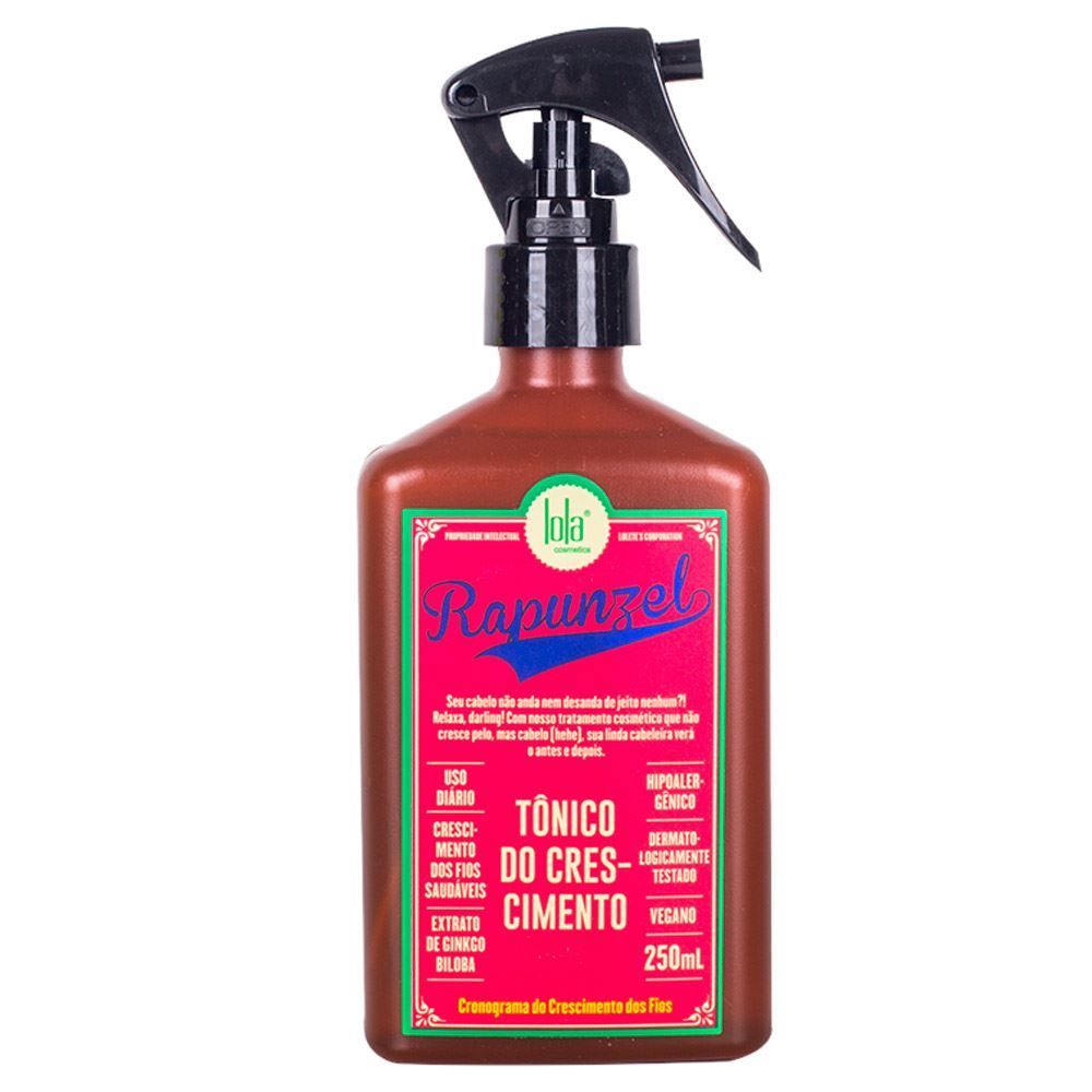 Spray Tônico Rapunzel Crescimento 250Ml Lola Cosmetics - DIVERSOS