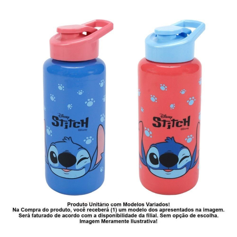 Garrafa Squezze 1 Litro Stitch Plasduran - Sortido