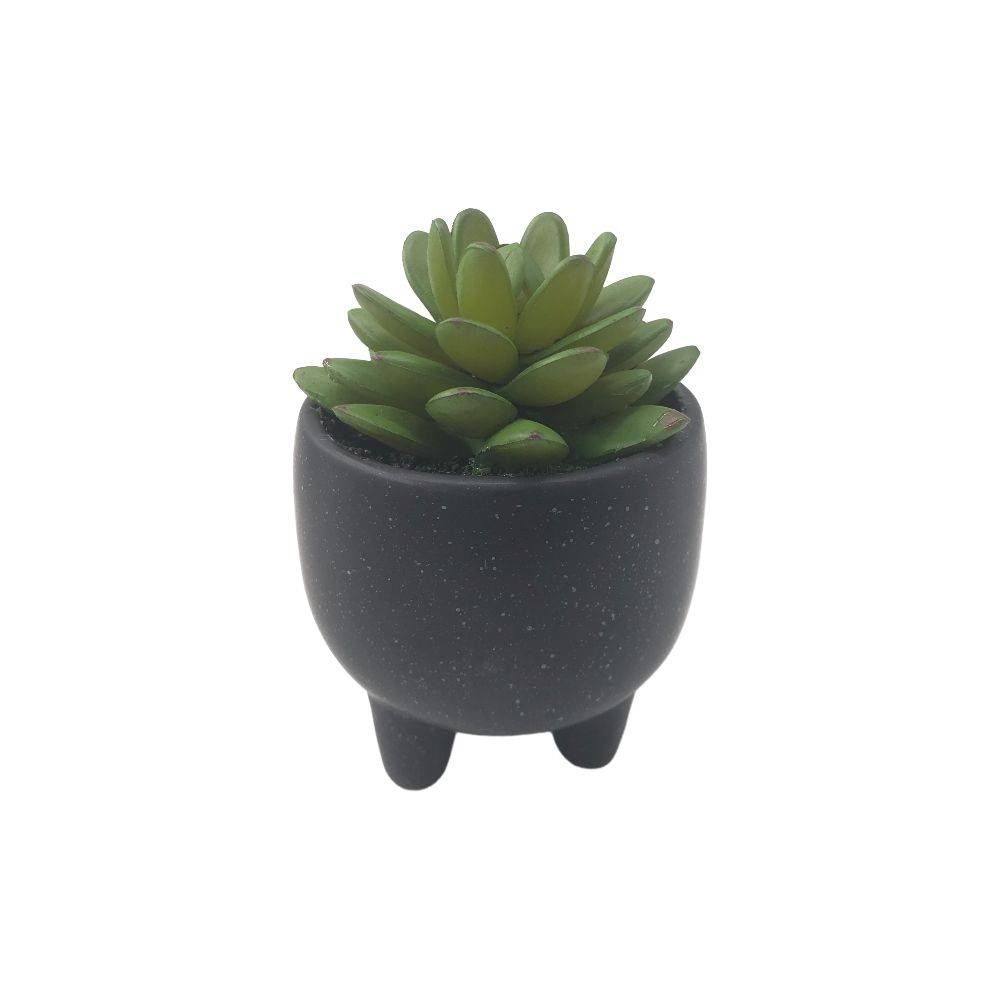 Suculenta Artificial Com Vaso Havan Casa - 10,4CM