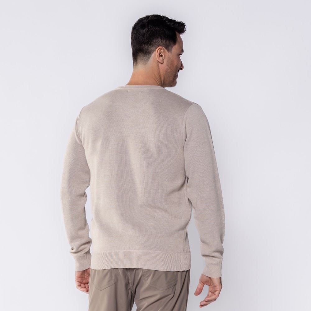 Suéter Masculino De Tricot Gola V Marc Alain