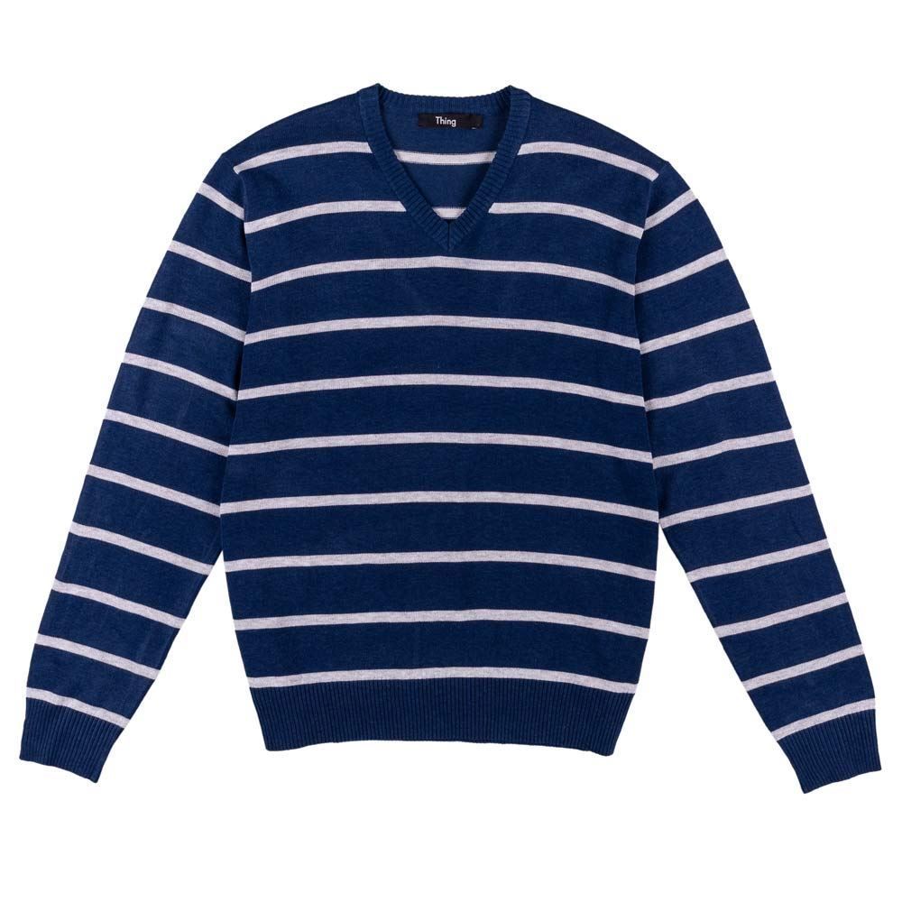 Suéter Masculino Tricot Decote V Thing
