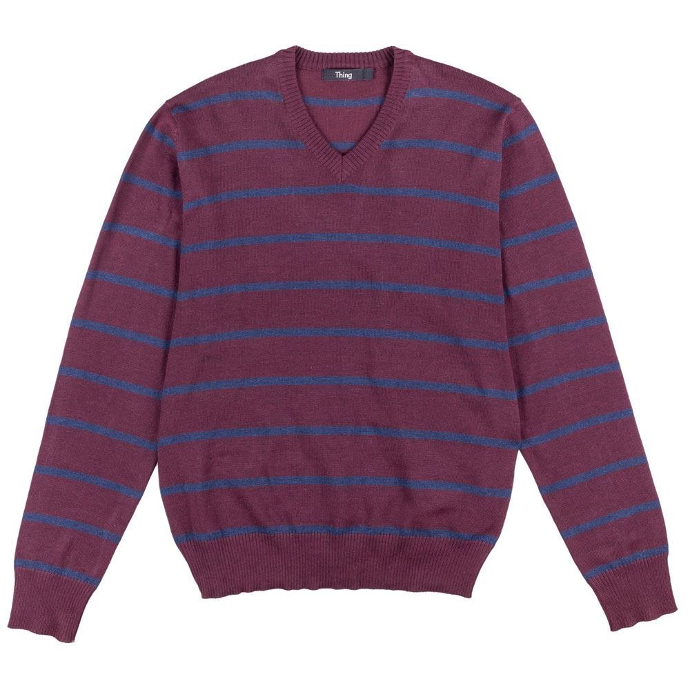 Suéter Masculino Tricot Decote V Thing