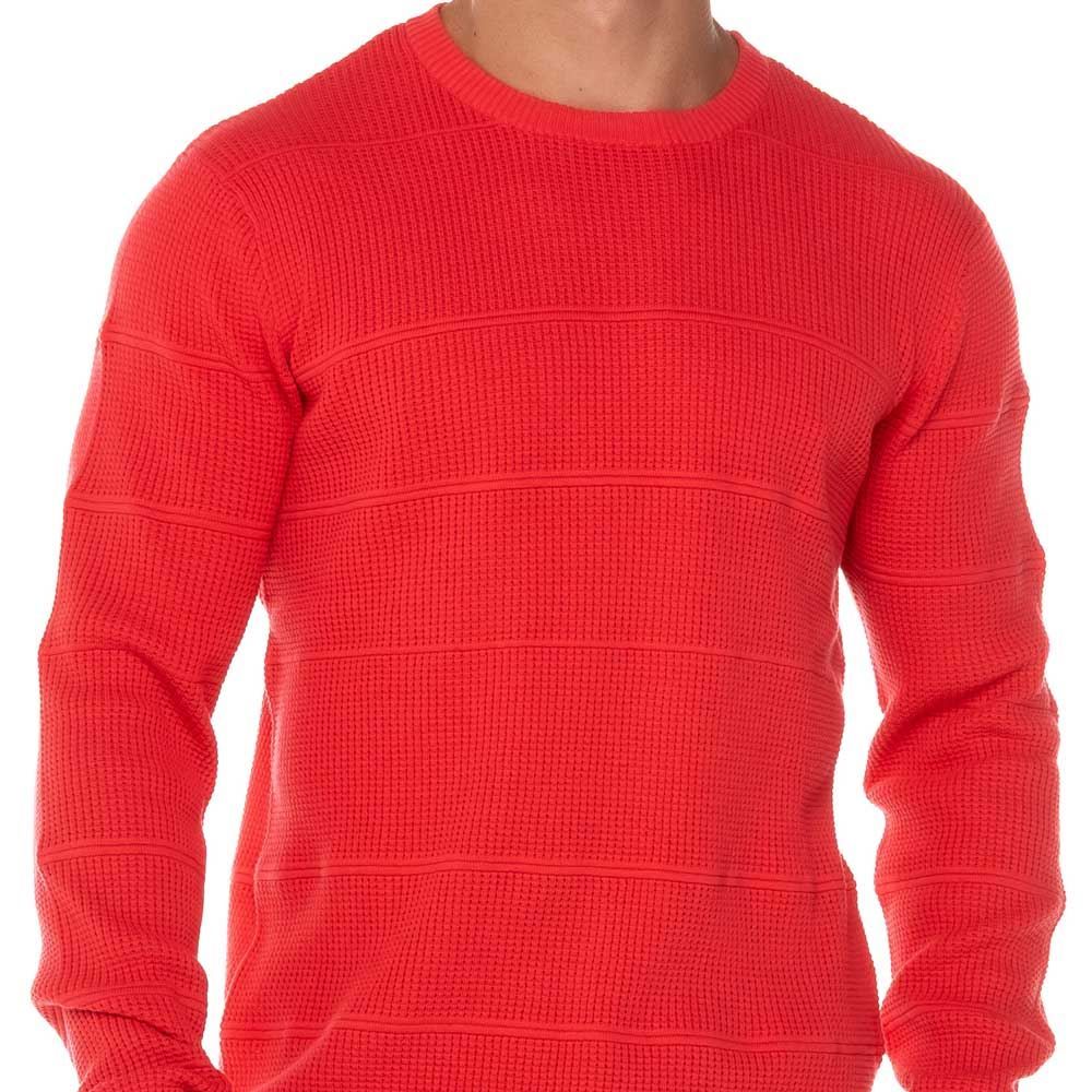 Suéter Ponto Grosso com Jacquard Marc Alain