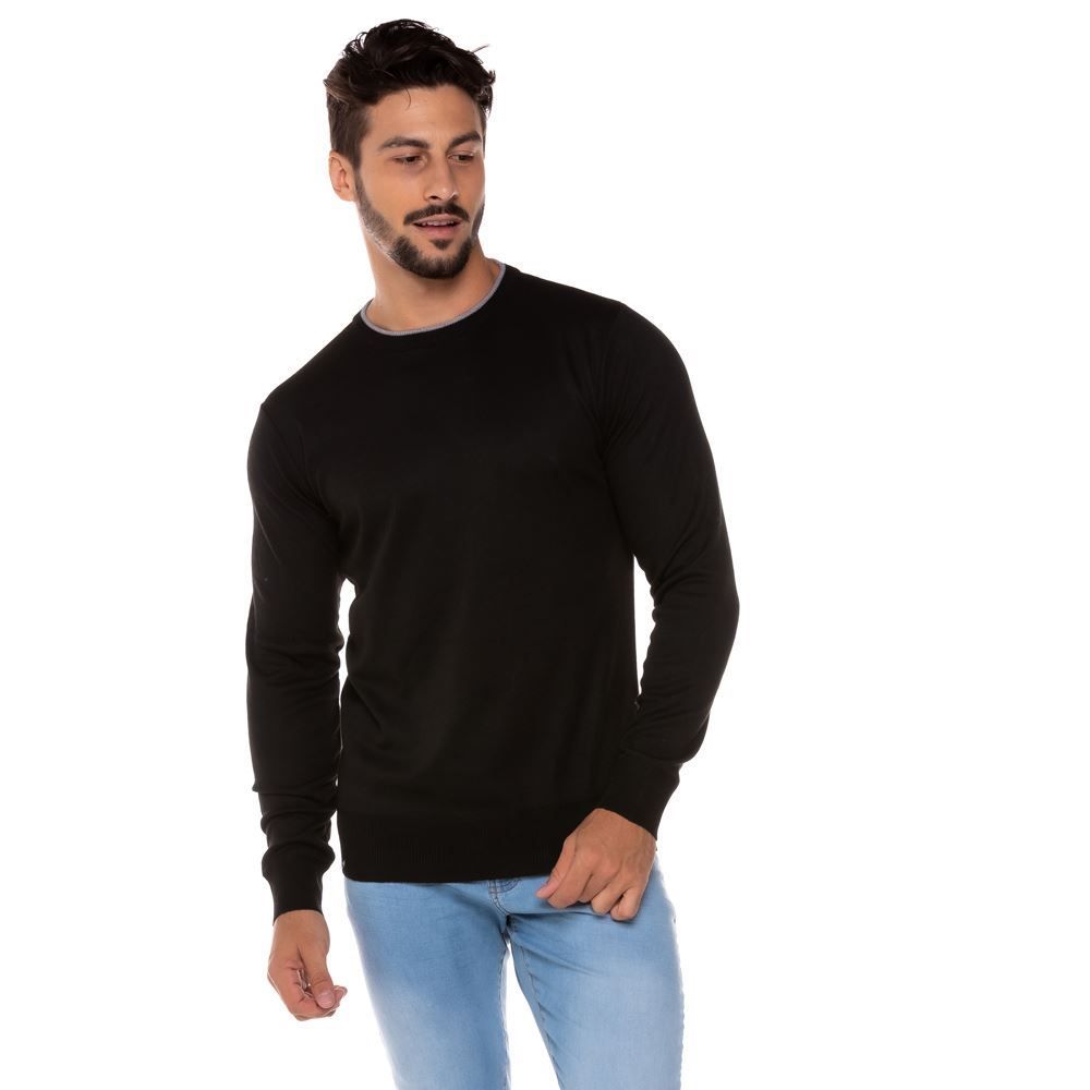 Suéter Tricot Gola Careca Marc Alain