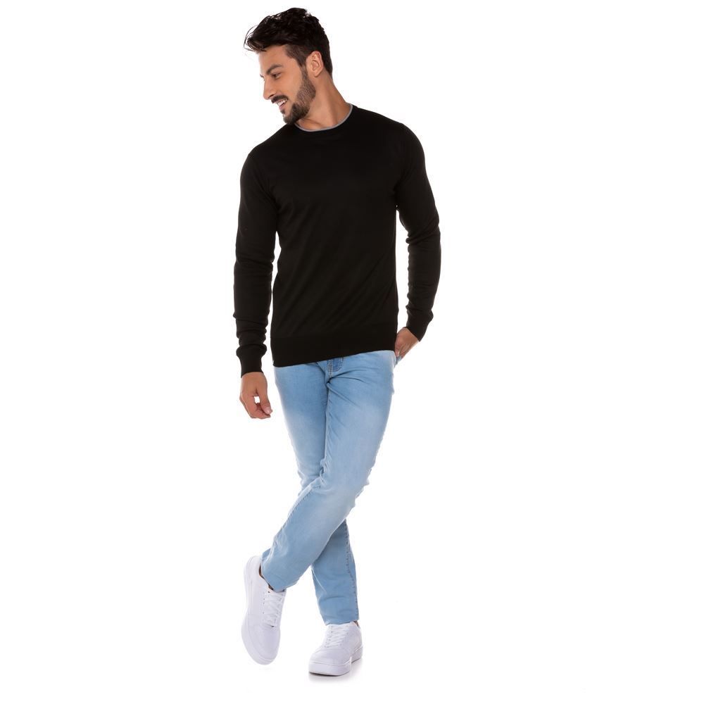 Suéter Tricot Gola Careca Marc Alain