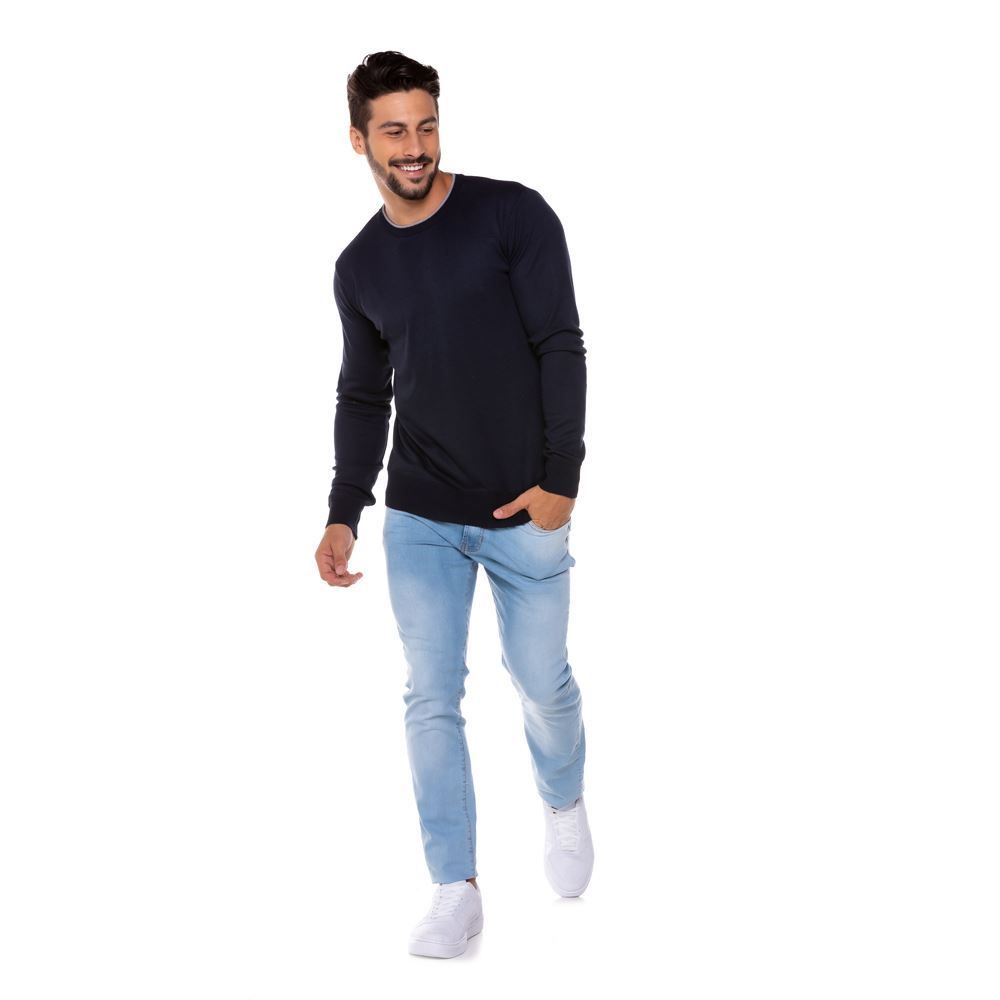 Suéter Tricot Gola Careca Marc Alain