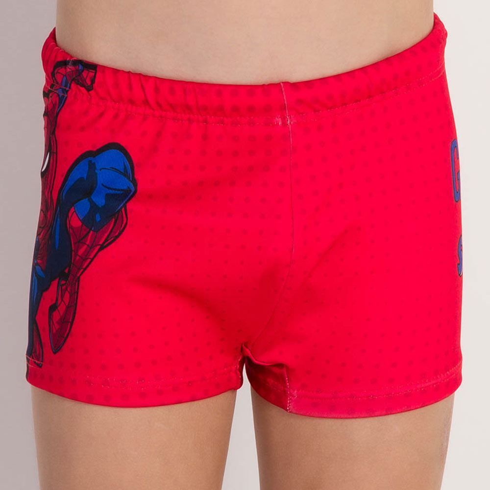 Sunga 4 a 10 anos Boxer Spider Man Marvel