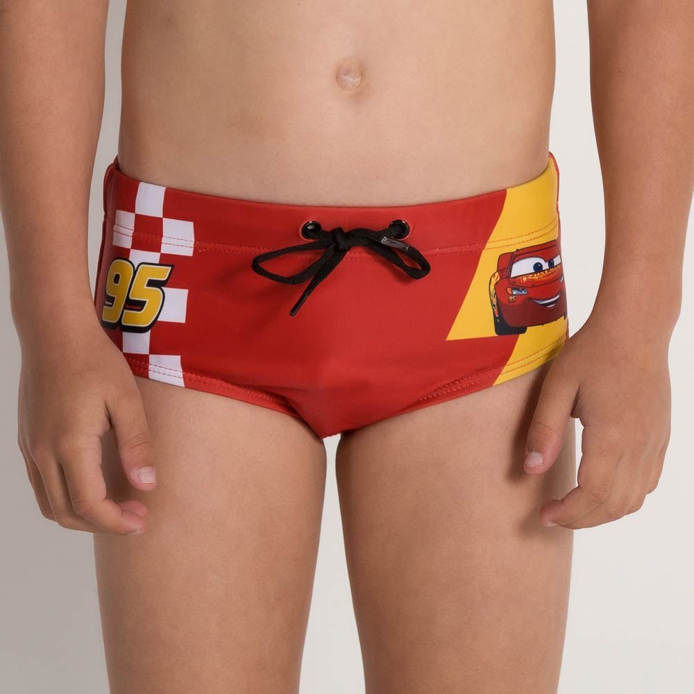 Sunga 4 a 10 anos Infantil Relâmpago McQueen Disney