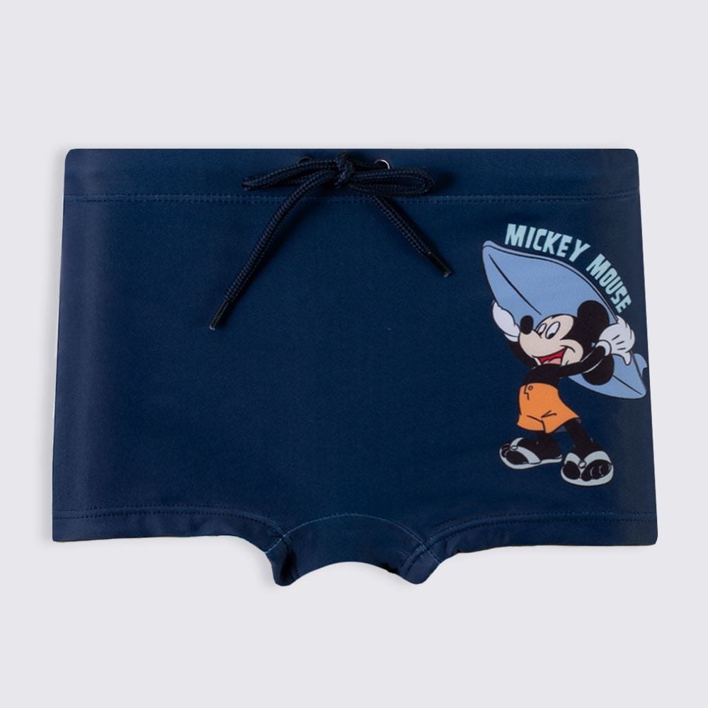 Sunga Infantil Menino Mickey 4 a 10 Anos Disney