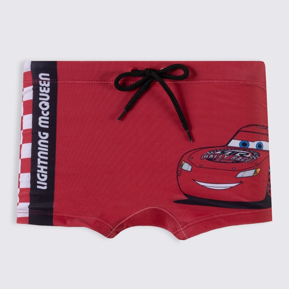 Sunga Infantil Menino Relâmpago McQueen 4 a 10 Anos Disney