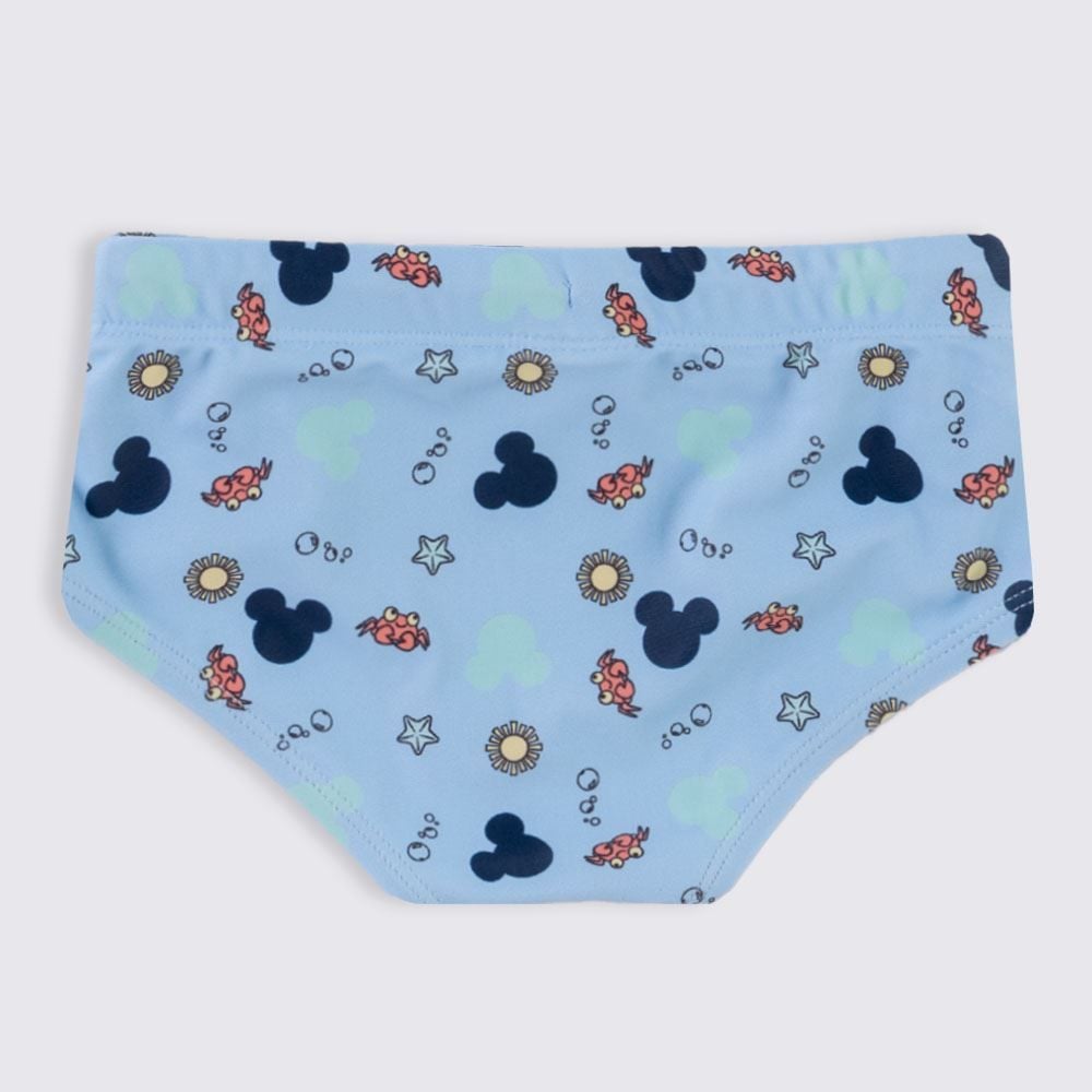 Sunga Infantil Menino Mickey 1 a 3 Anos Disney