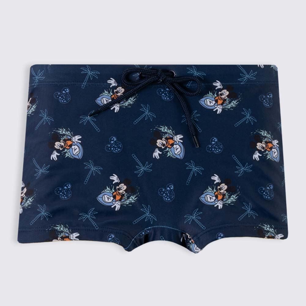 Sunga Infantil Menino Mickey 4 a 10 Anos Disney