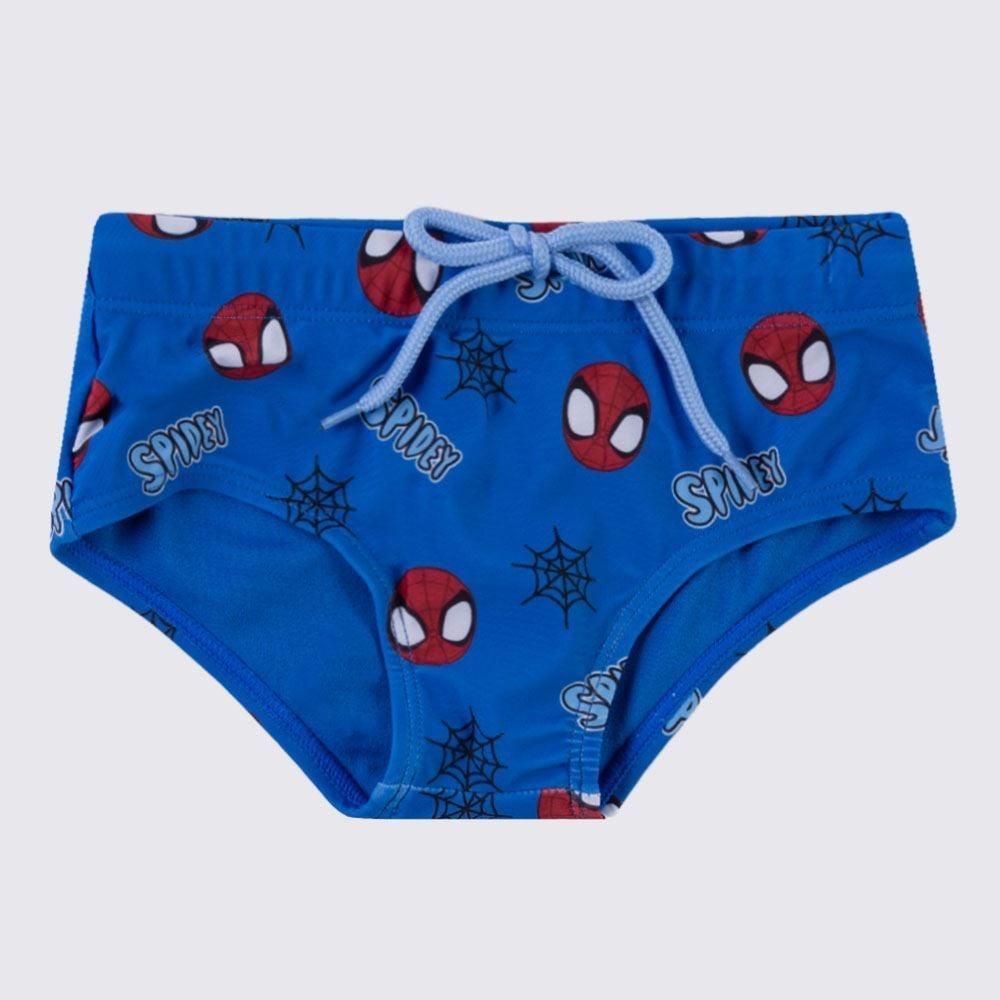 Sunga Infantil Menino Spidey 1 a 3 Anos Marvel