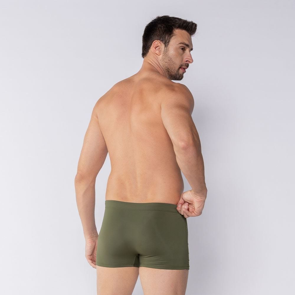 Sunga Masculina Boxer De Poliamida Mash