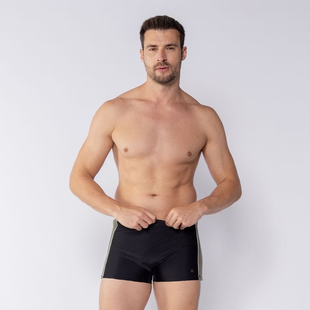 Sunga Masculina Boxer De Poliamida Mash