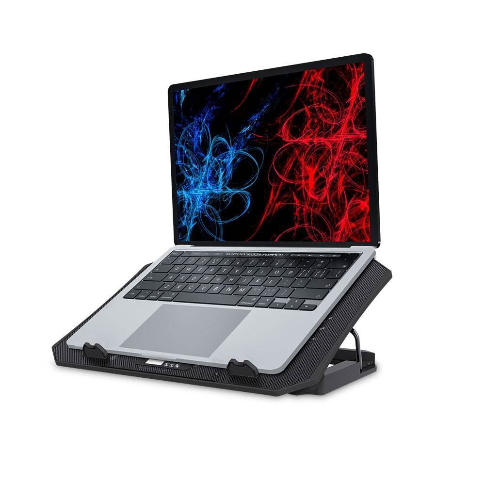 Suporte De Notebook Maxprint Propmax Ligh 2 Fans - Preto