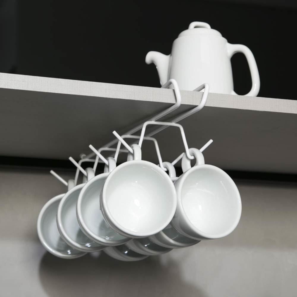 Suporte De Xícaras Dicarlo - Branco