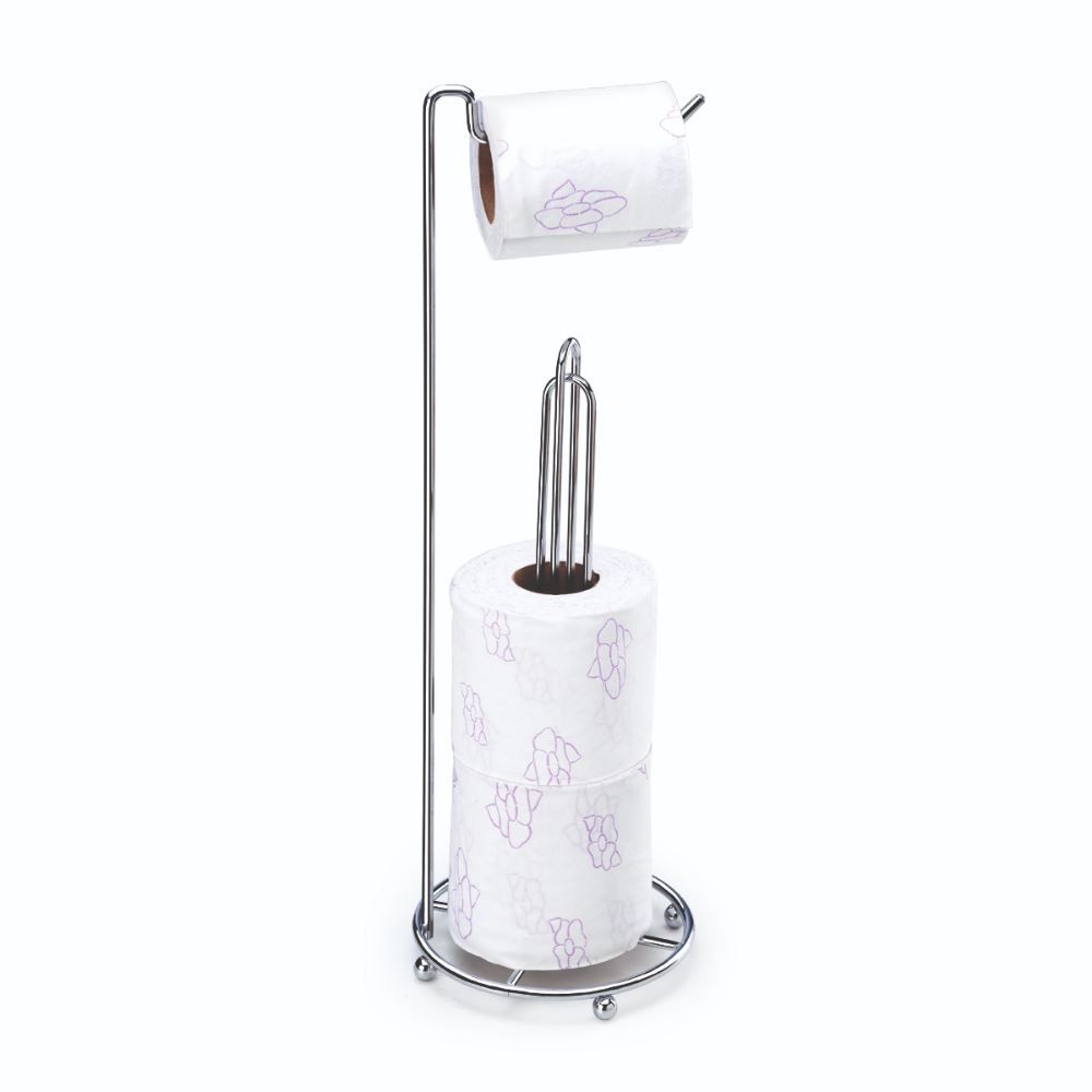 Suporte Papel Higiênico De Chão Premium Arthi - Aço