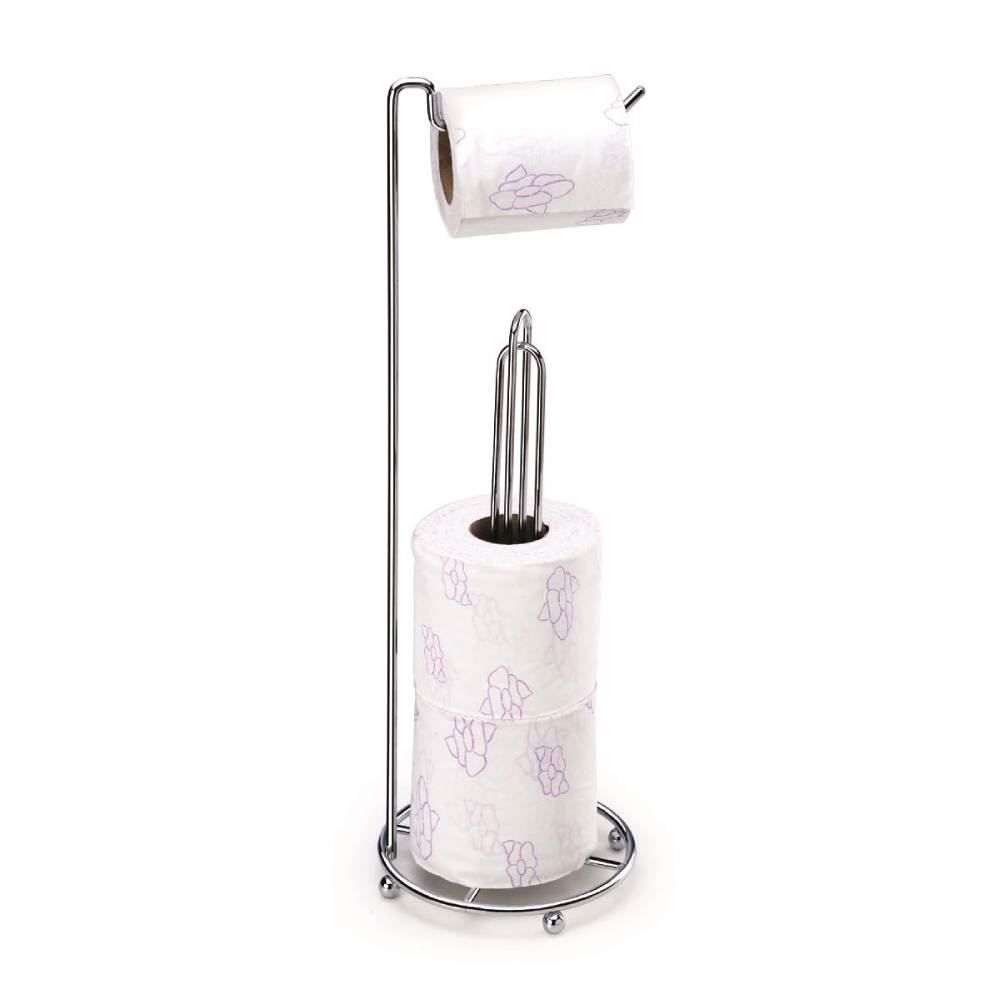 Suporte Papel Higiênico De Chão Premium Arthi - Aço