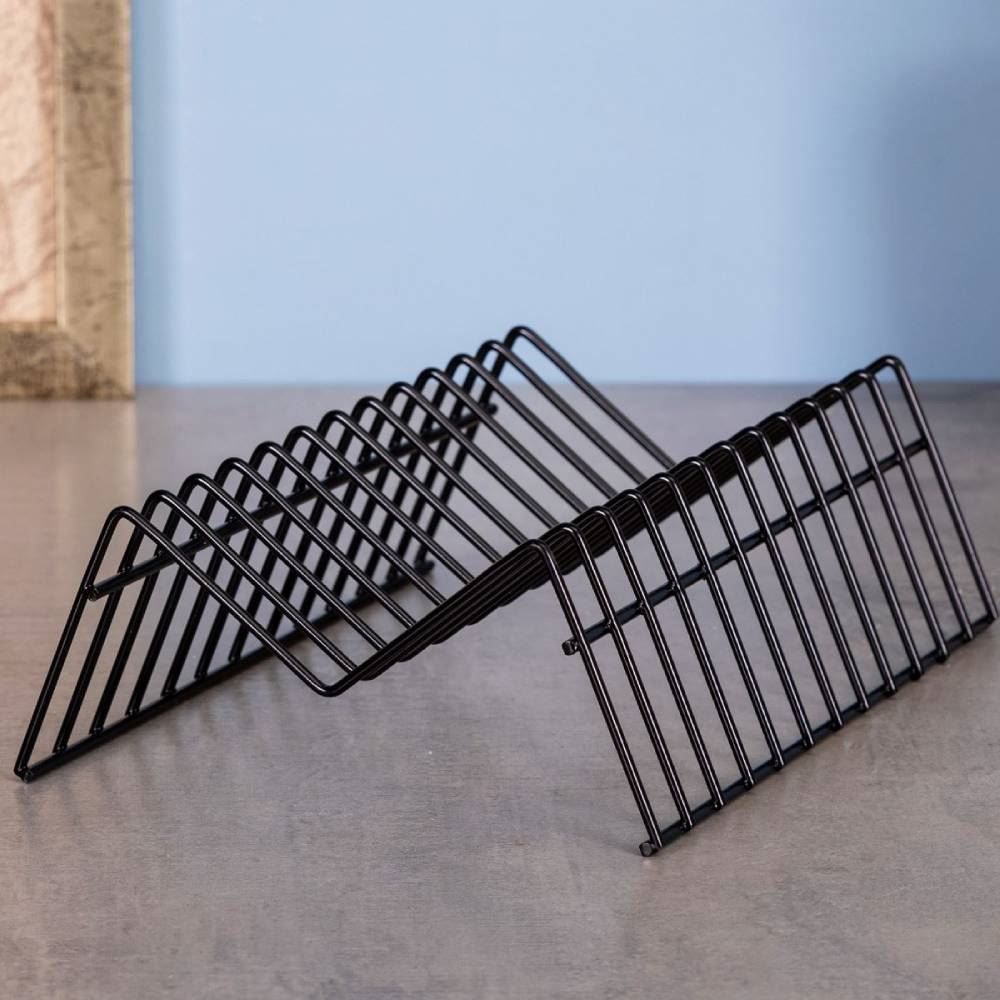 Suporte para Pratos Vertical Dicarlo - Preto