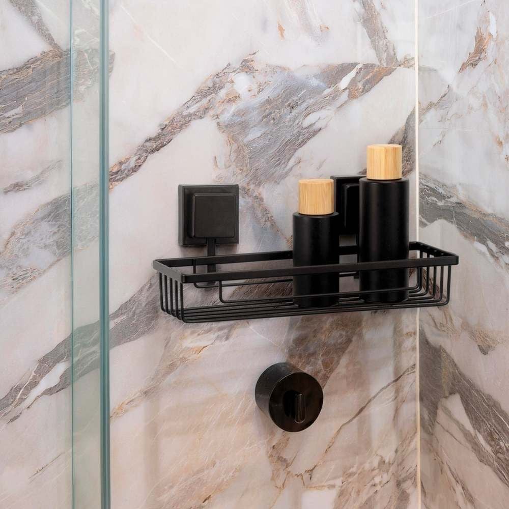 Suporte Para Shampoo Retangular Black Arthi - 3m