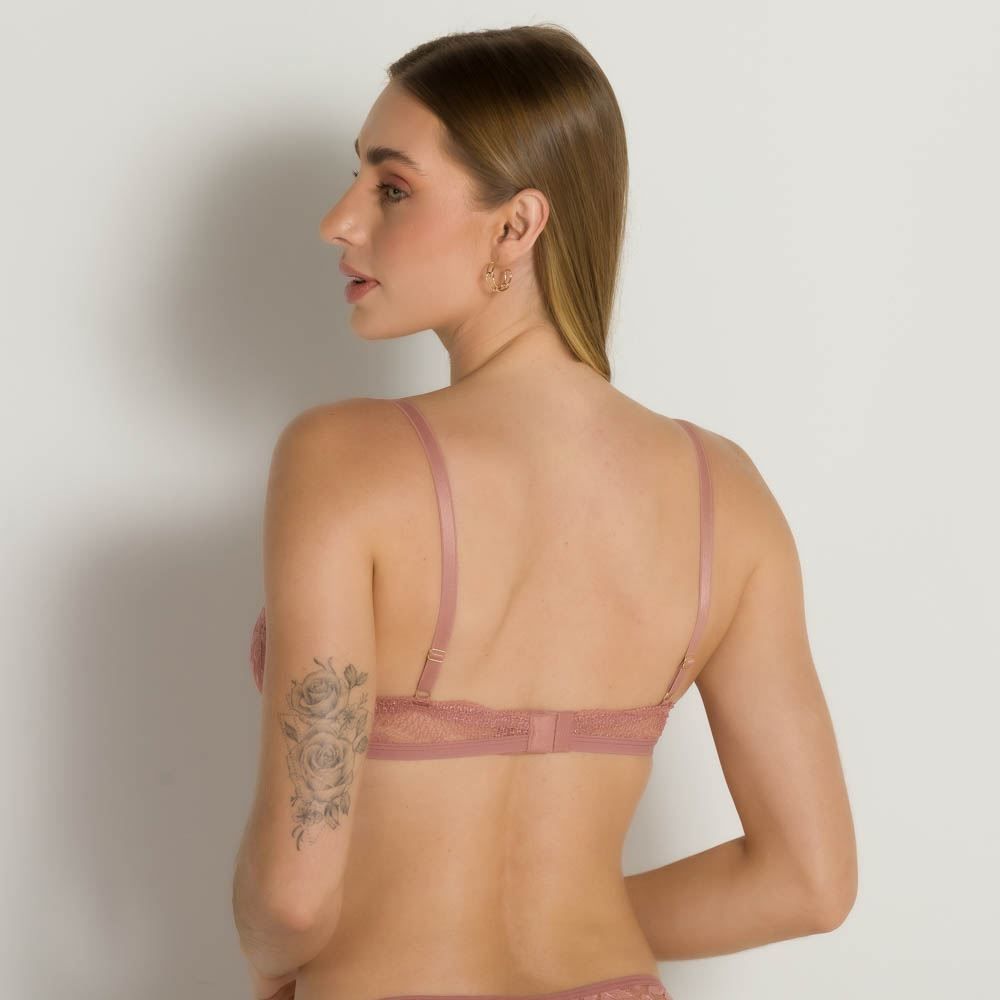 Sutiã Com Bojo E Com Renda Camila Moretti