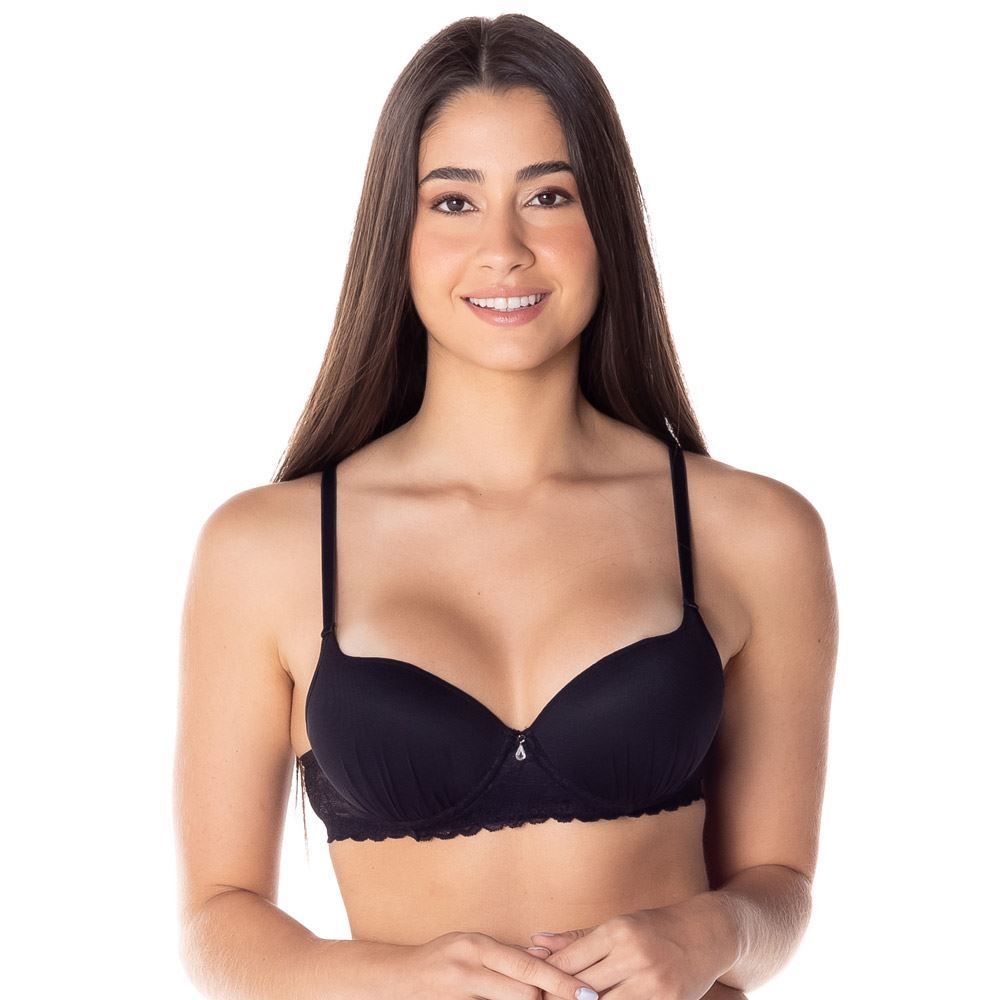 Sutiã com Bojo em Tule Camila Moretti