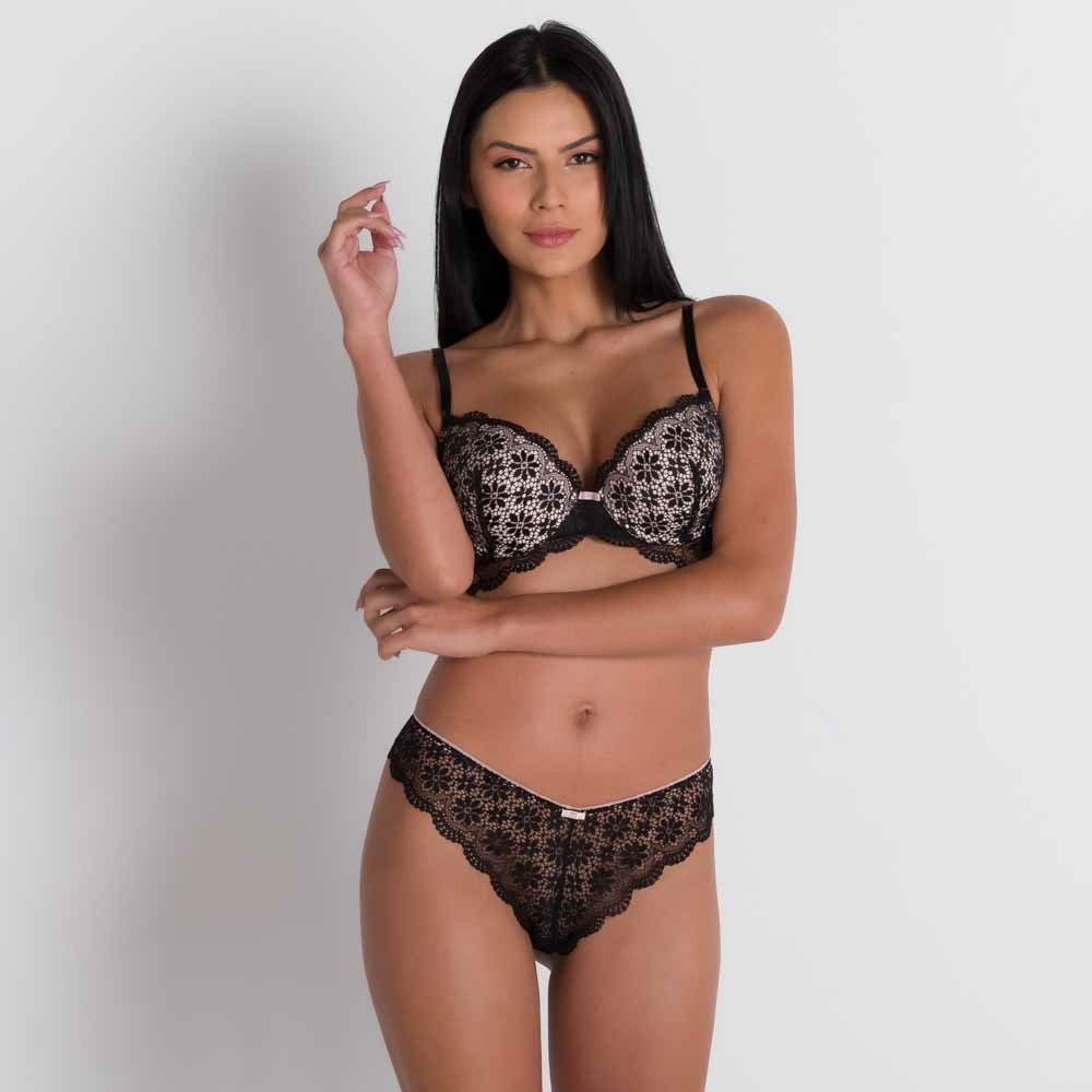 Sutiã De Renda Floral Camila Moretti