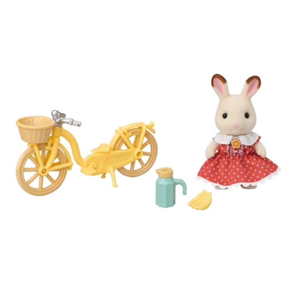 Sylvanian Families Bicicleta Da Menina Coelho De Chocolate Epoch - 5777