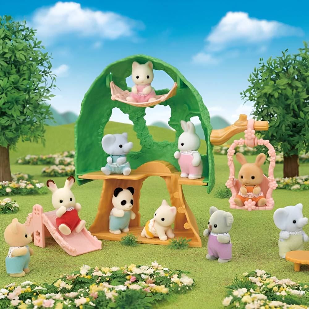 Sylvanian Families Casinha Na Árvore Do Bebê Urso - 5781