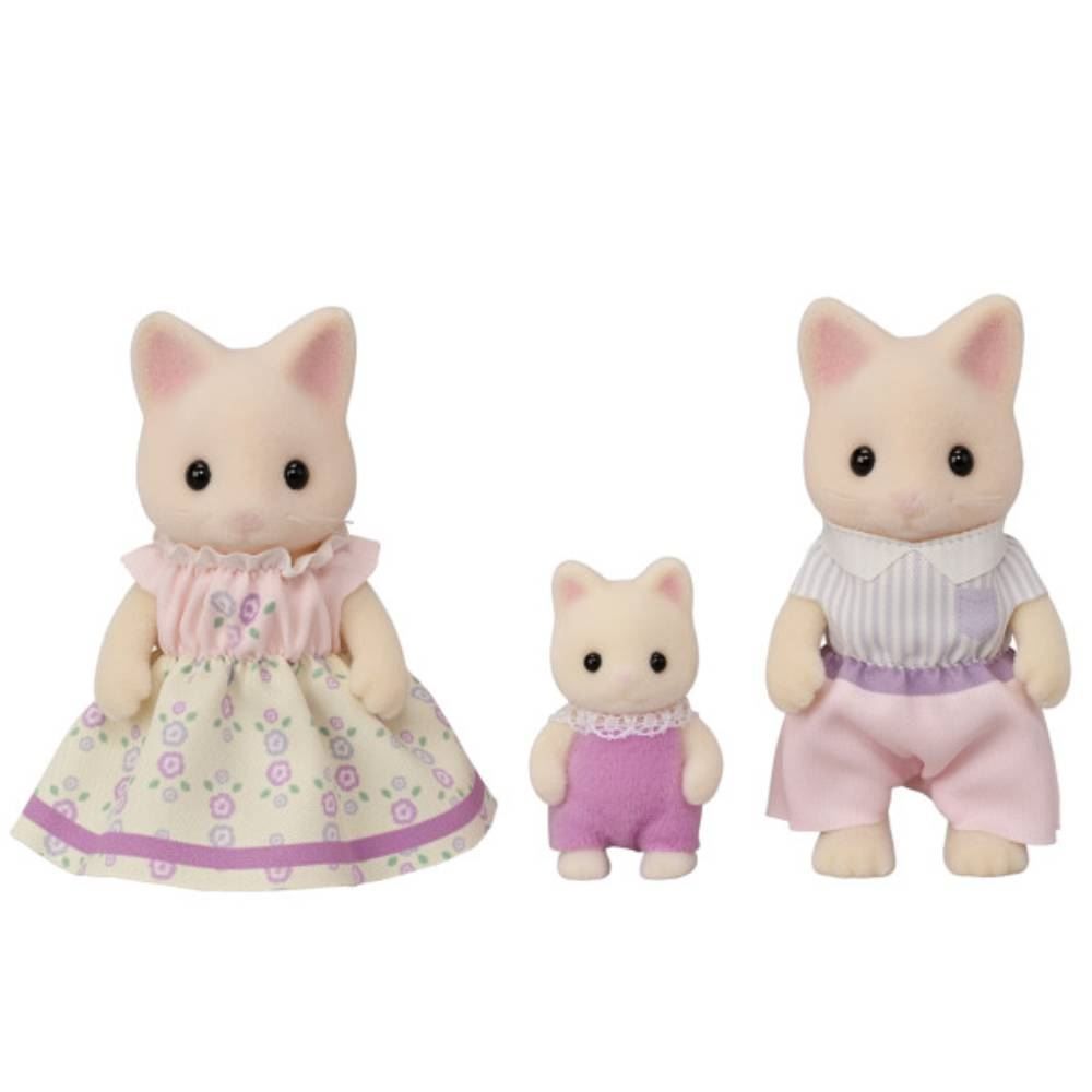 Sylvanian Families Conjunto Família Gatos Primavera Epoch - 5769