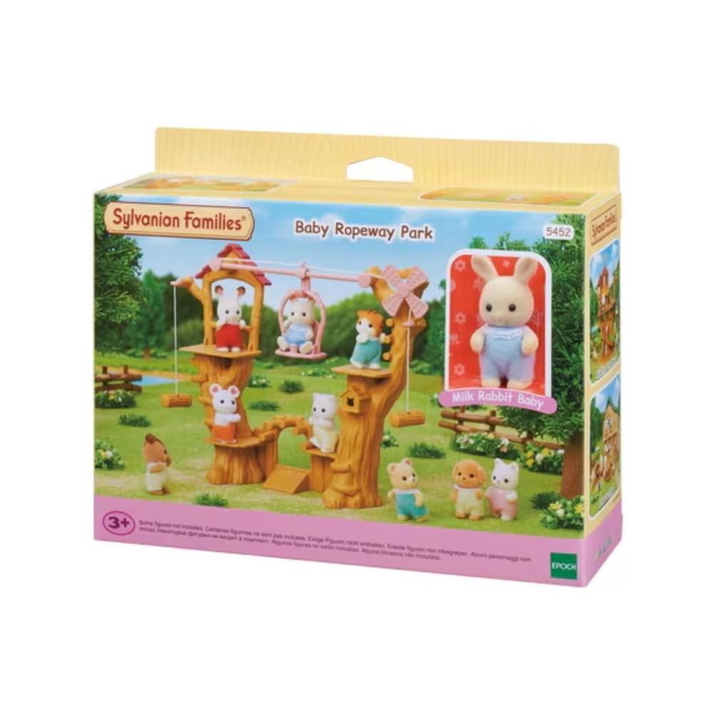 Sylvanian Families Parquinho Nas Árvores Do Bebê Coelho De Leite Epoch - 5452