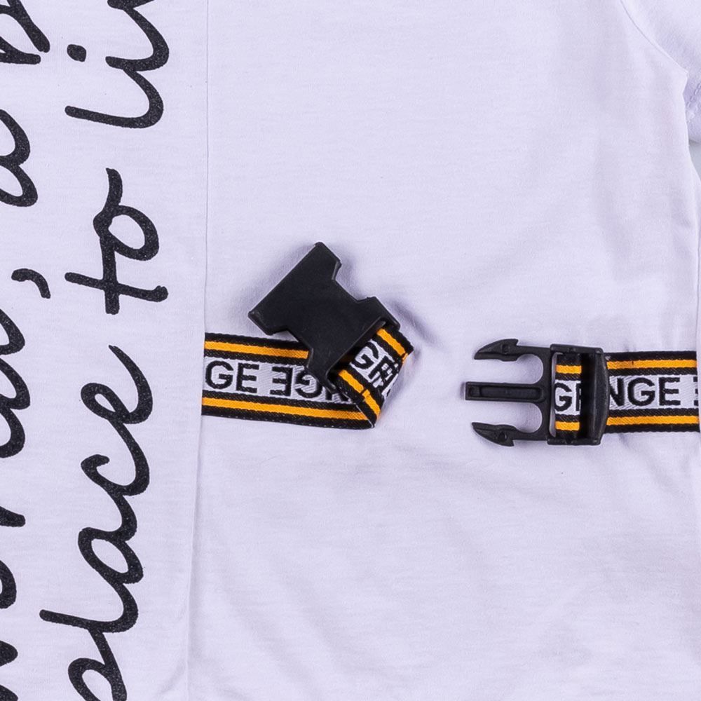 T-shirt de 12 a 16 Anos com Cadarço Marmelada