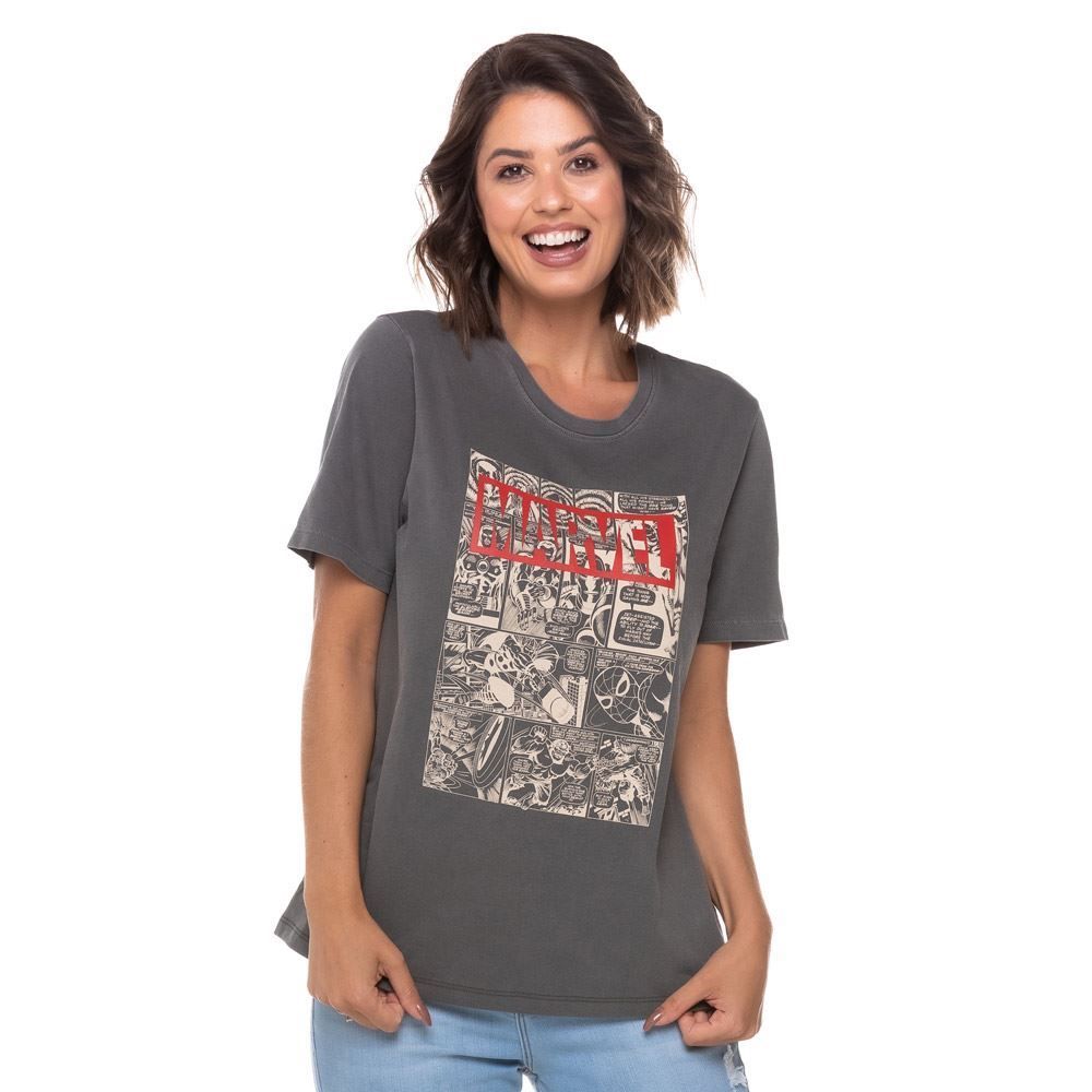 T-Shirt Estonada Marvel