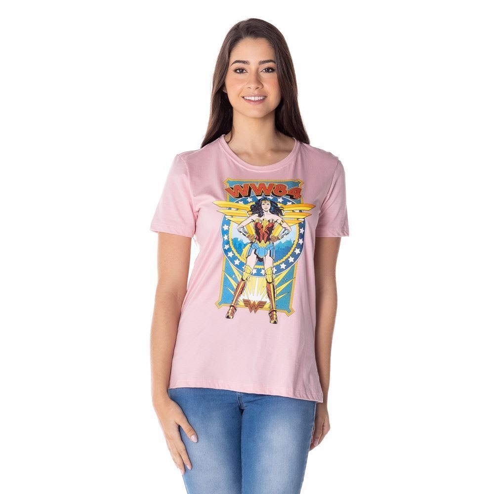 T-Shirt Mulher Maravilha Dc Comics