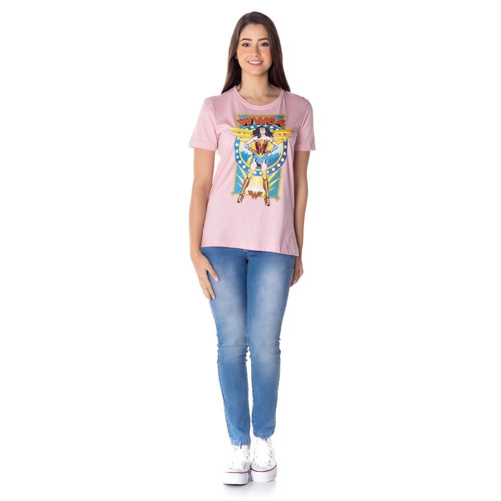 T-Shirt Mulher Maravilha Dc Comics
