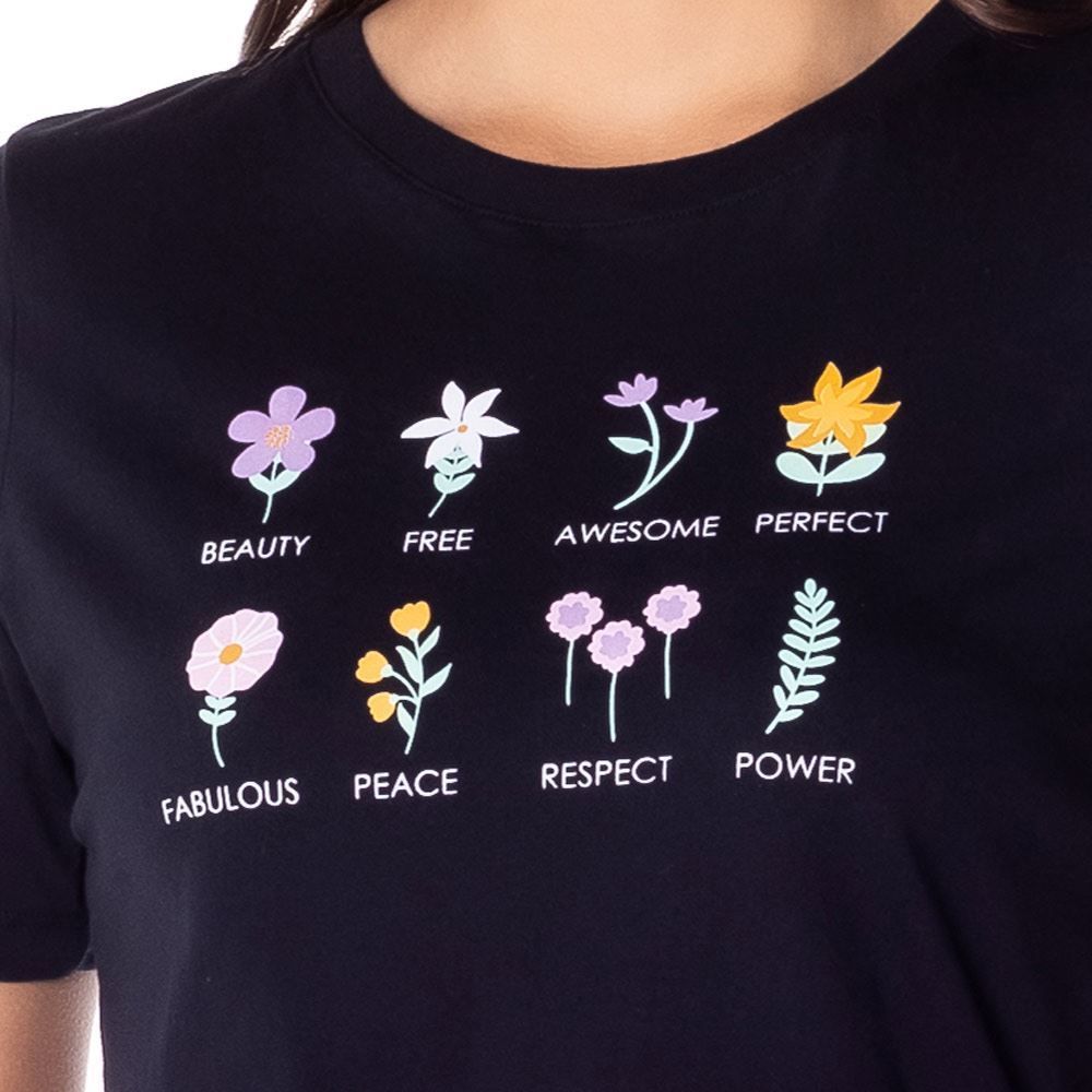 T-Shirt Plantinhas Patrícia Foster