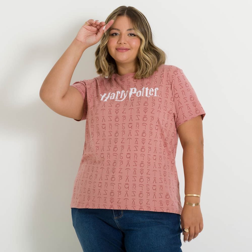 T-Shirt Plus Size Full Print Harry Potter BandUP