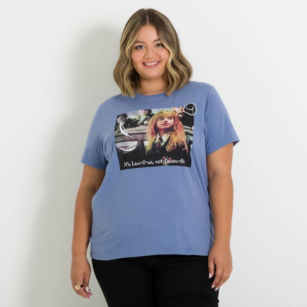 T-Shirt Plus Size Hermione Foto BandUP