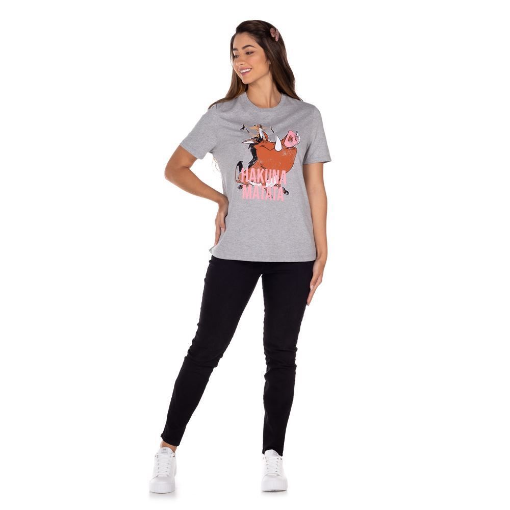 T-Shirt Timão e Pumba Hakuna Matata Disney