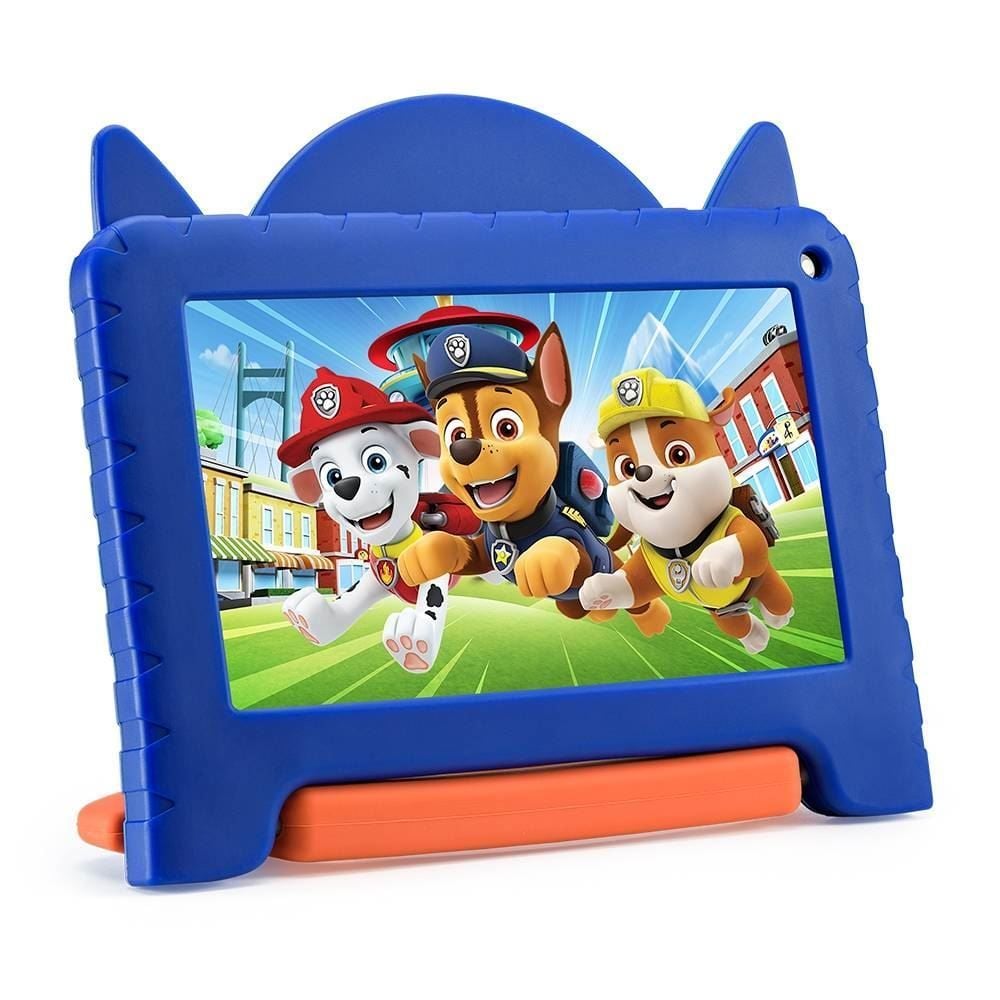 Tablet 7" Multilaser Patrulha Canina Chase 64Gb Nb421 - Azul