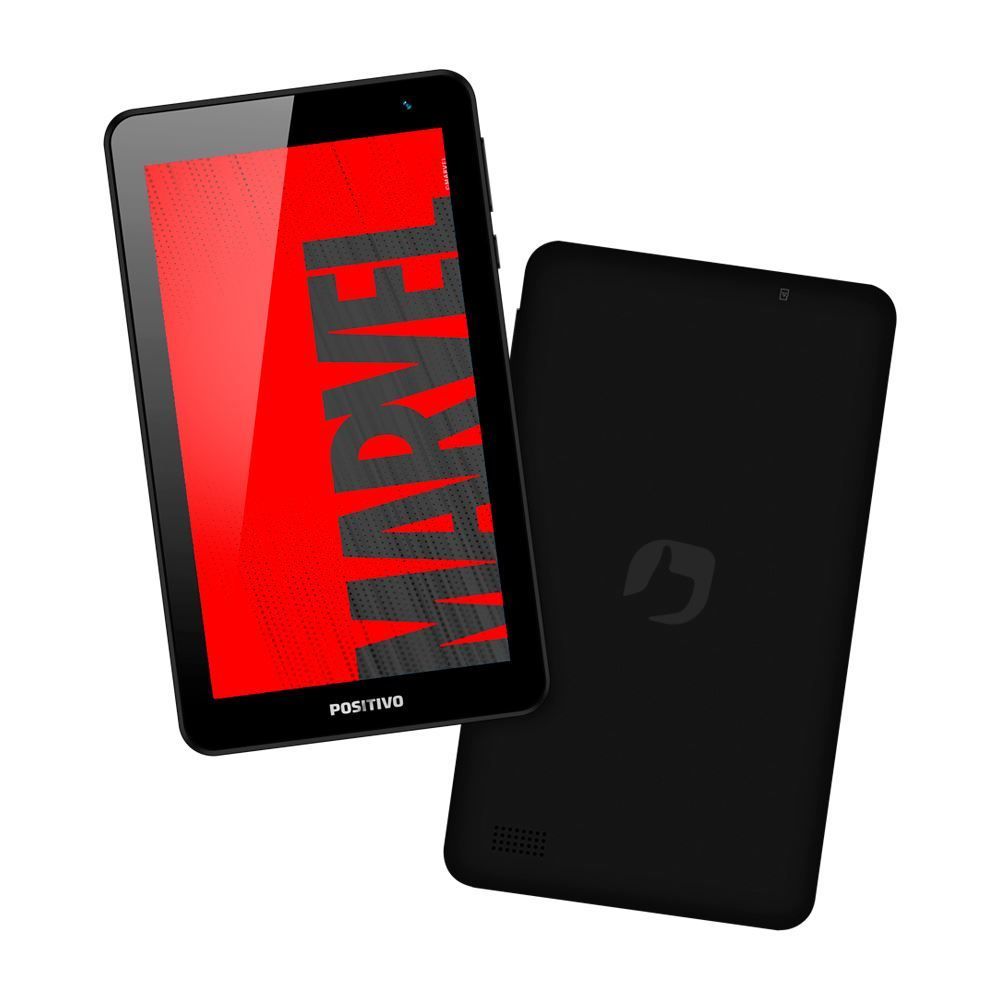 Tablet 7" Positivo Twist Tab Spidey+ 2Gb 64Gb Wifi Android 11 - Preto