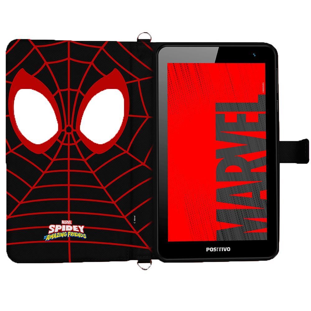 Tablet 7" Positivo Twist Tab Spidey+ 2Gb 64Gb Wifi Android 11 - Preto