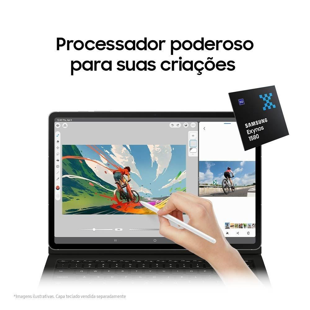 Tablet Samsung Galaxy Tab S10fe Wifi 128Gb 8Gb Ram - Cinza