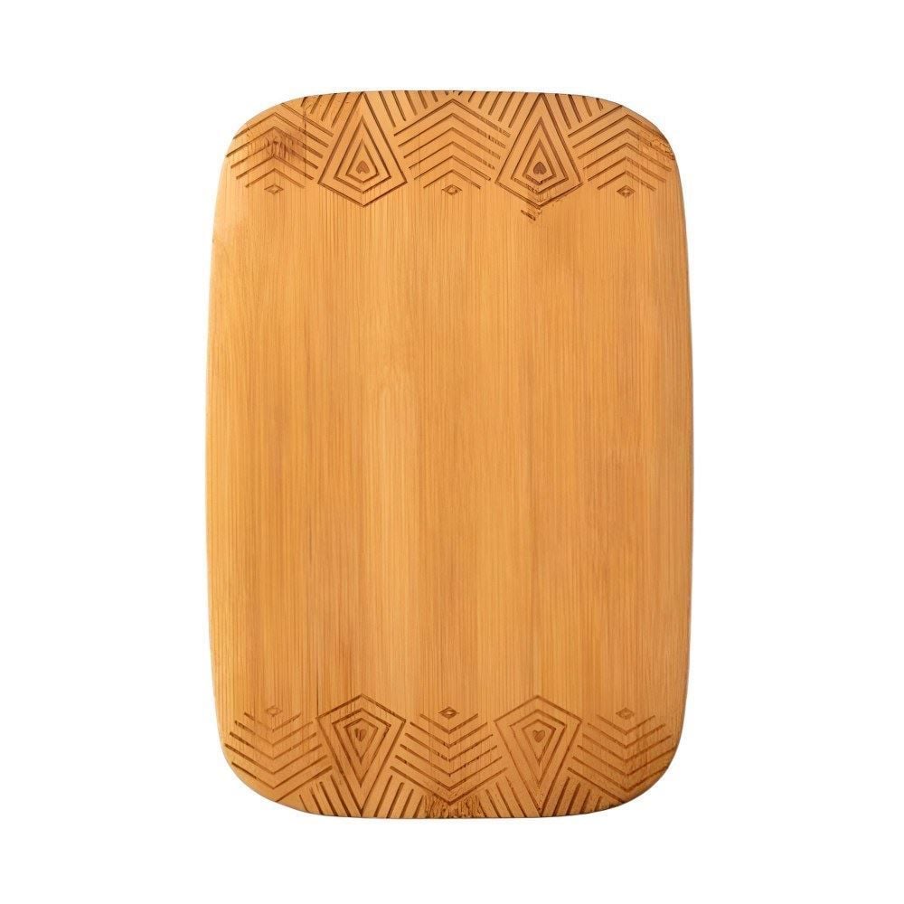 Tábua De Corte Estampada Havan Casa 30Cm - Bambu